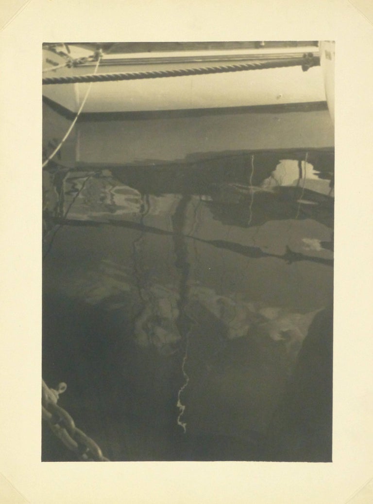 Joseph Consavela Landscape Photograph - Vintage French Silver Gelatin Photograph - Boats