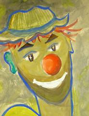 Clown in Yellow