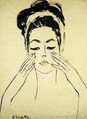 Mid-Century Woman Portrait