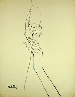 Mid-century Woman
s Hands