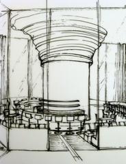 Architectural Drawing of Bar