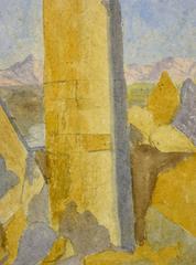 Watercolor Antiquities Ruins