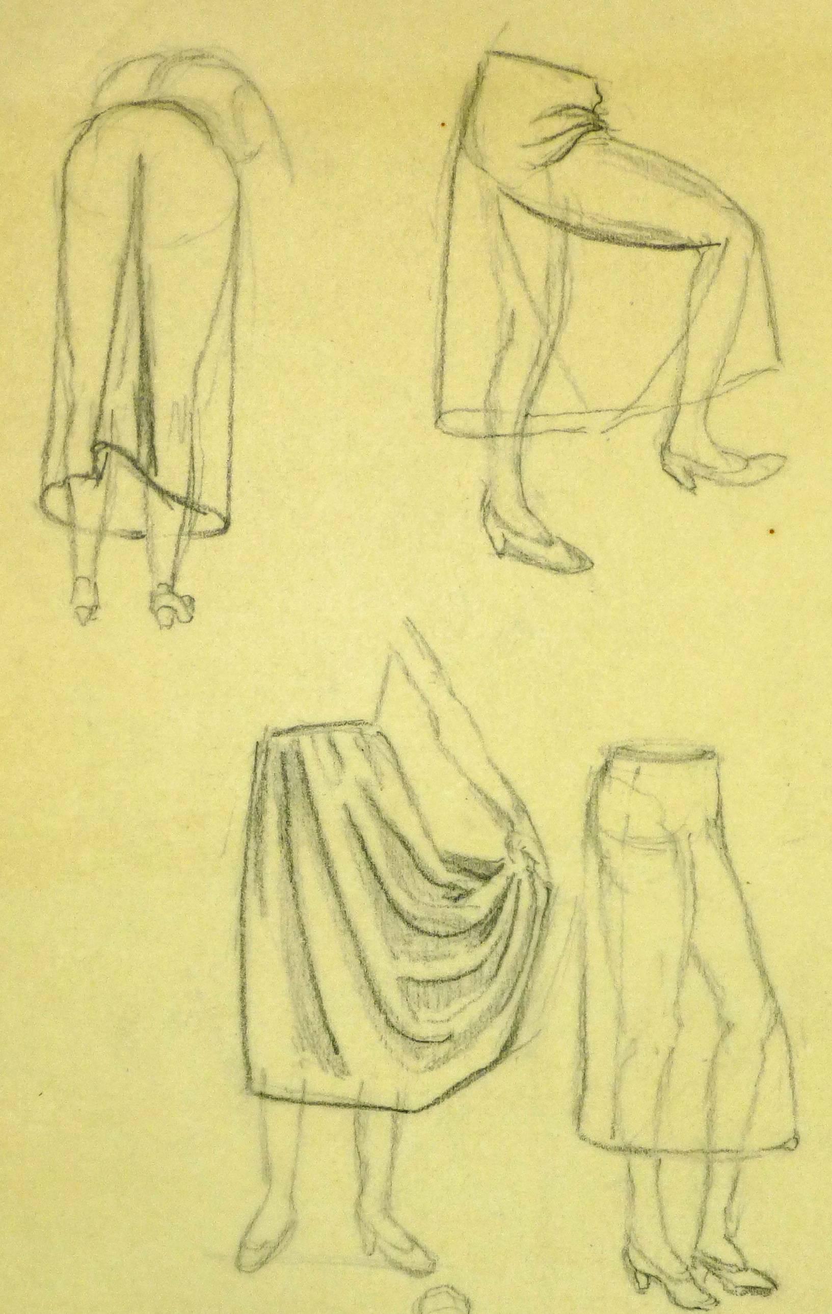 drawings of legs