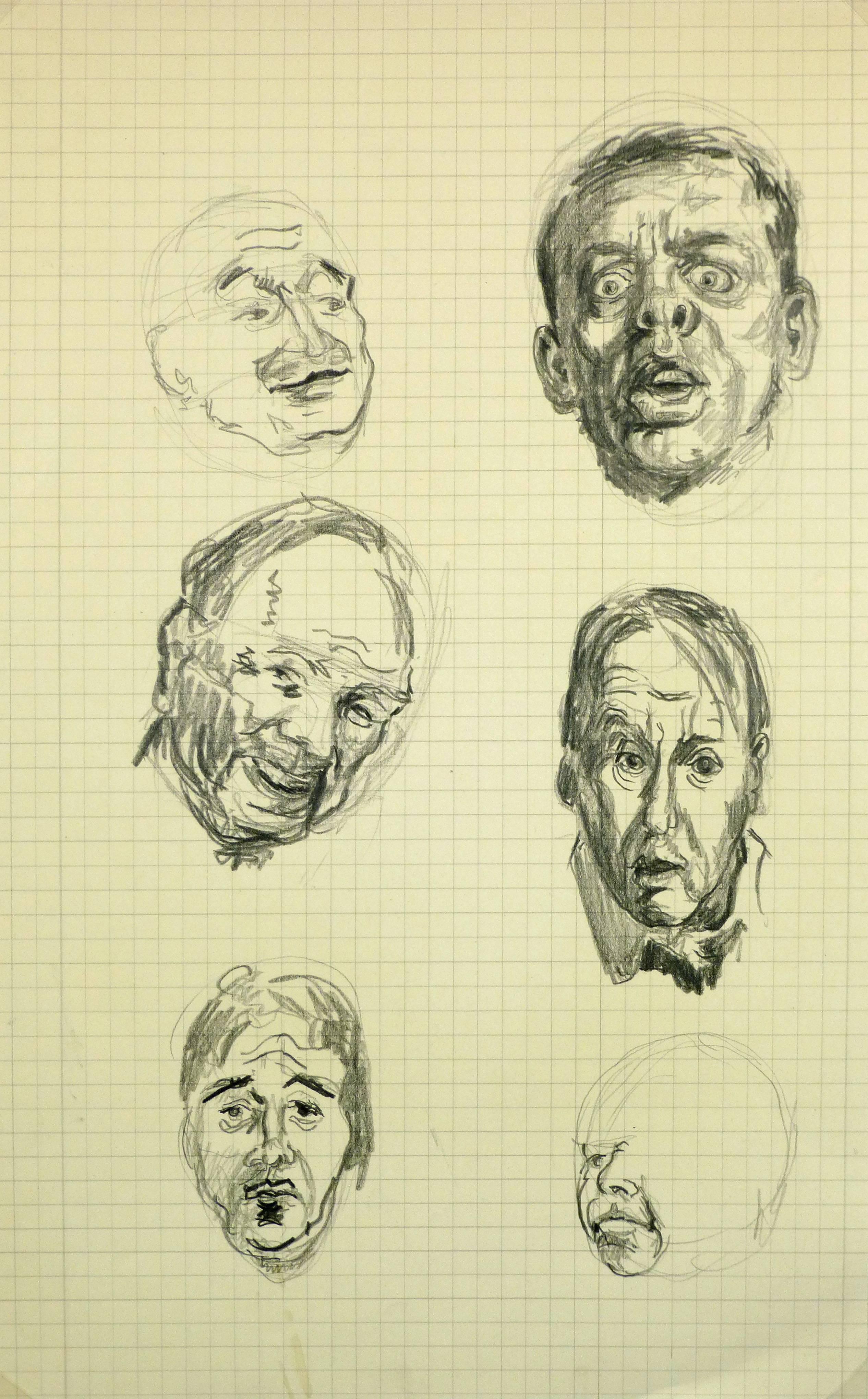 Werner Bell Portrait - Many Faces