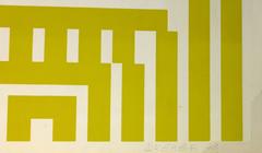 Yellow Abstract Maze