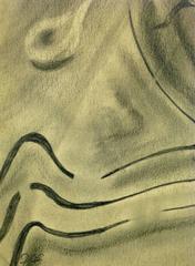 Abstrakte Bleistiftzeichnung