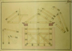Drafting Style Architectural Drawing