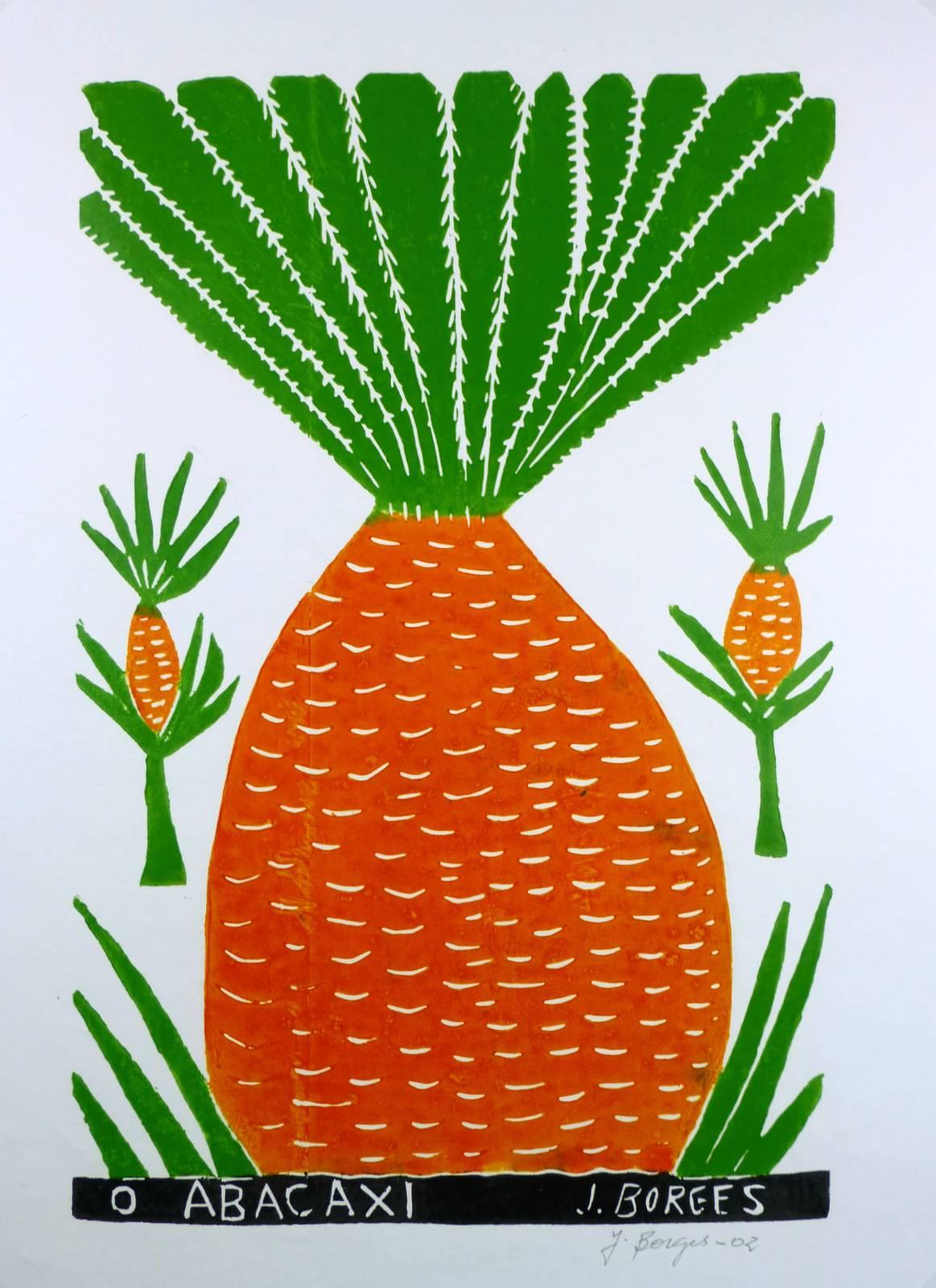 José Francisco Borges Figurative Print - Pineapple