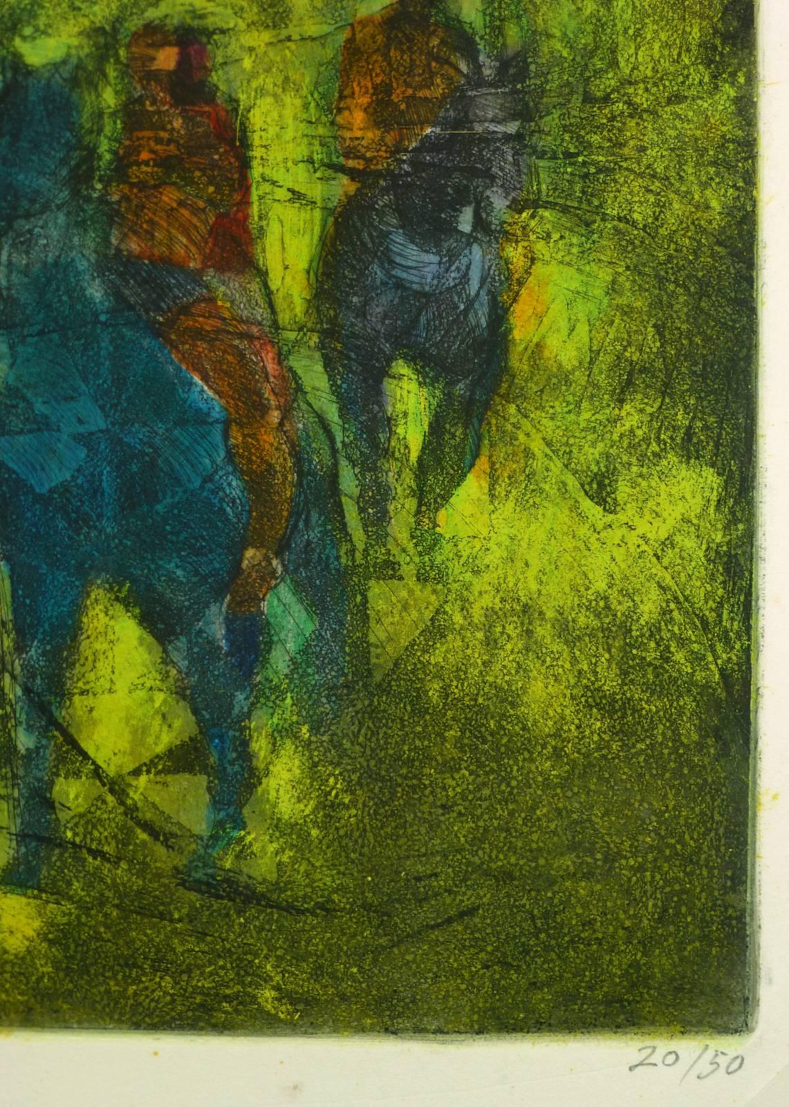 Cattle Trail - Print by Unknown