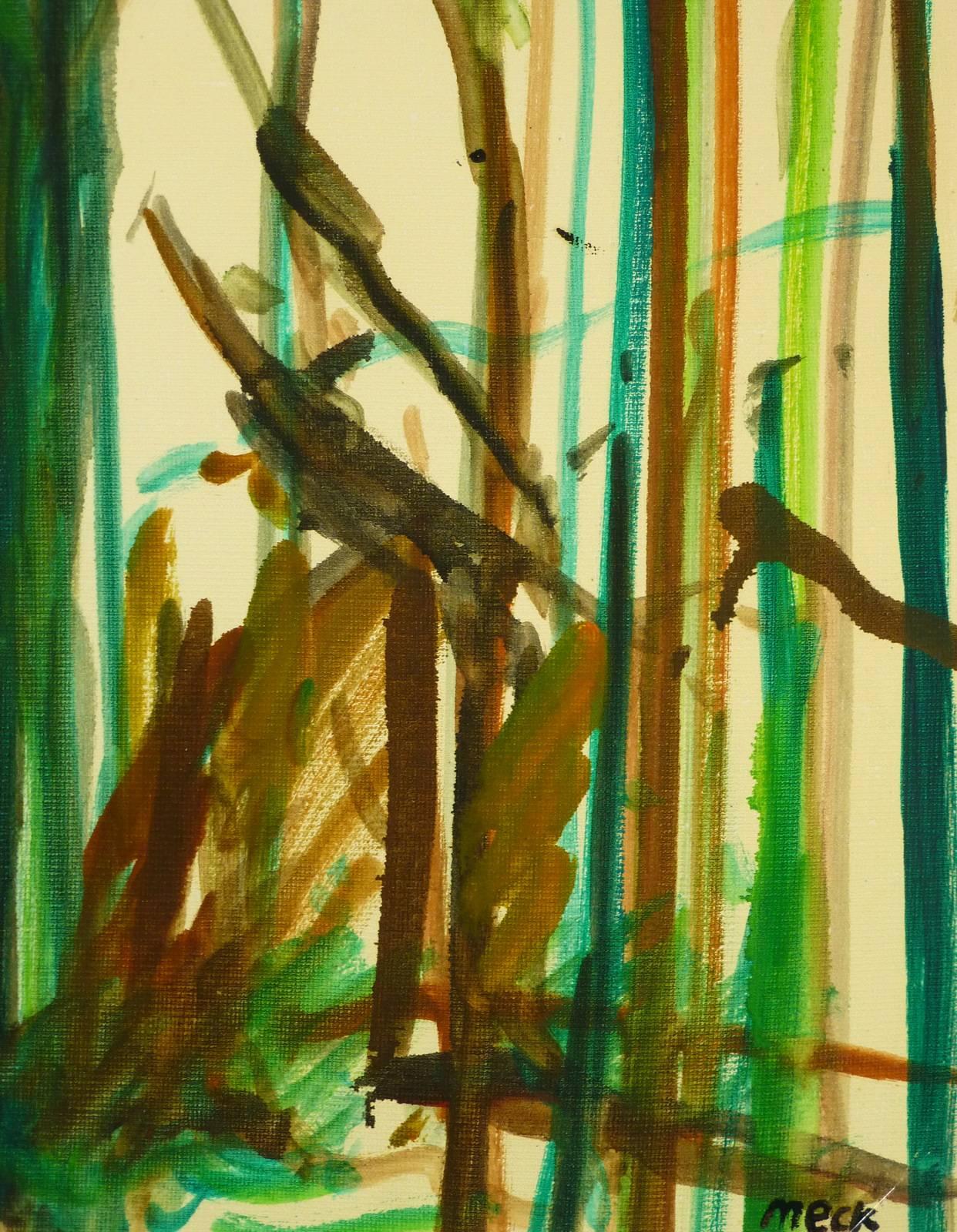 Printemps von Vert – Painting von Unknown