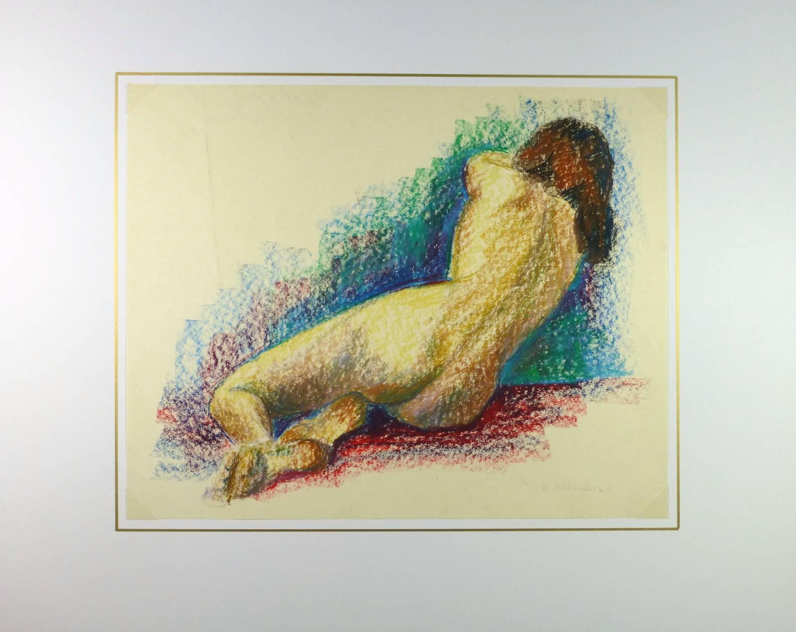 French Nude Drawing 1