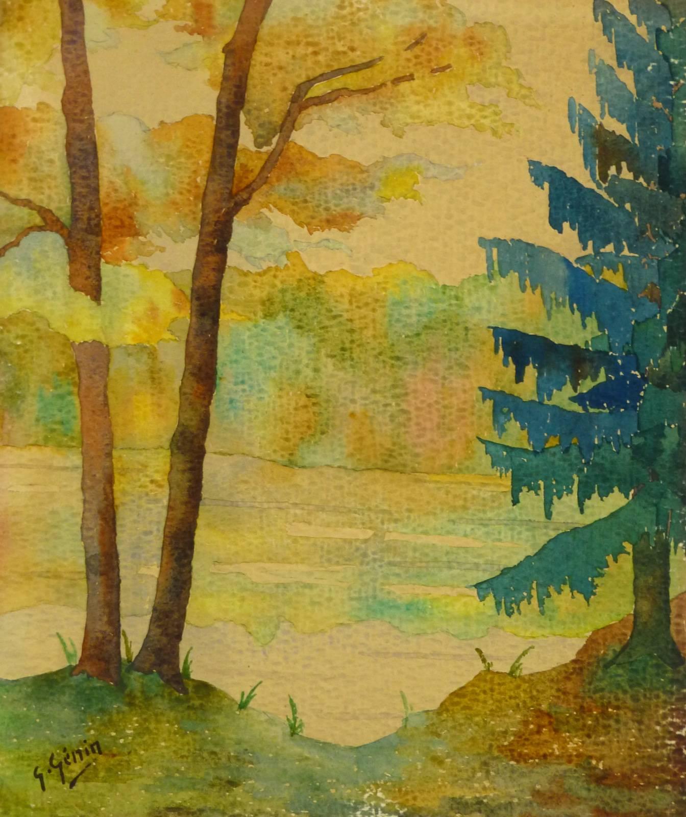 Genevieve Génin Landscape Art - Fall Colors