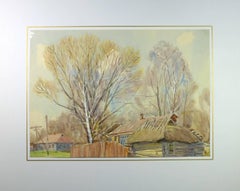 Trees Above Rooftops