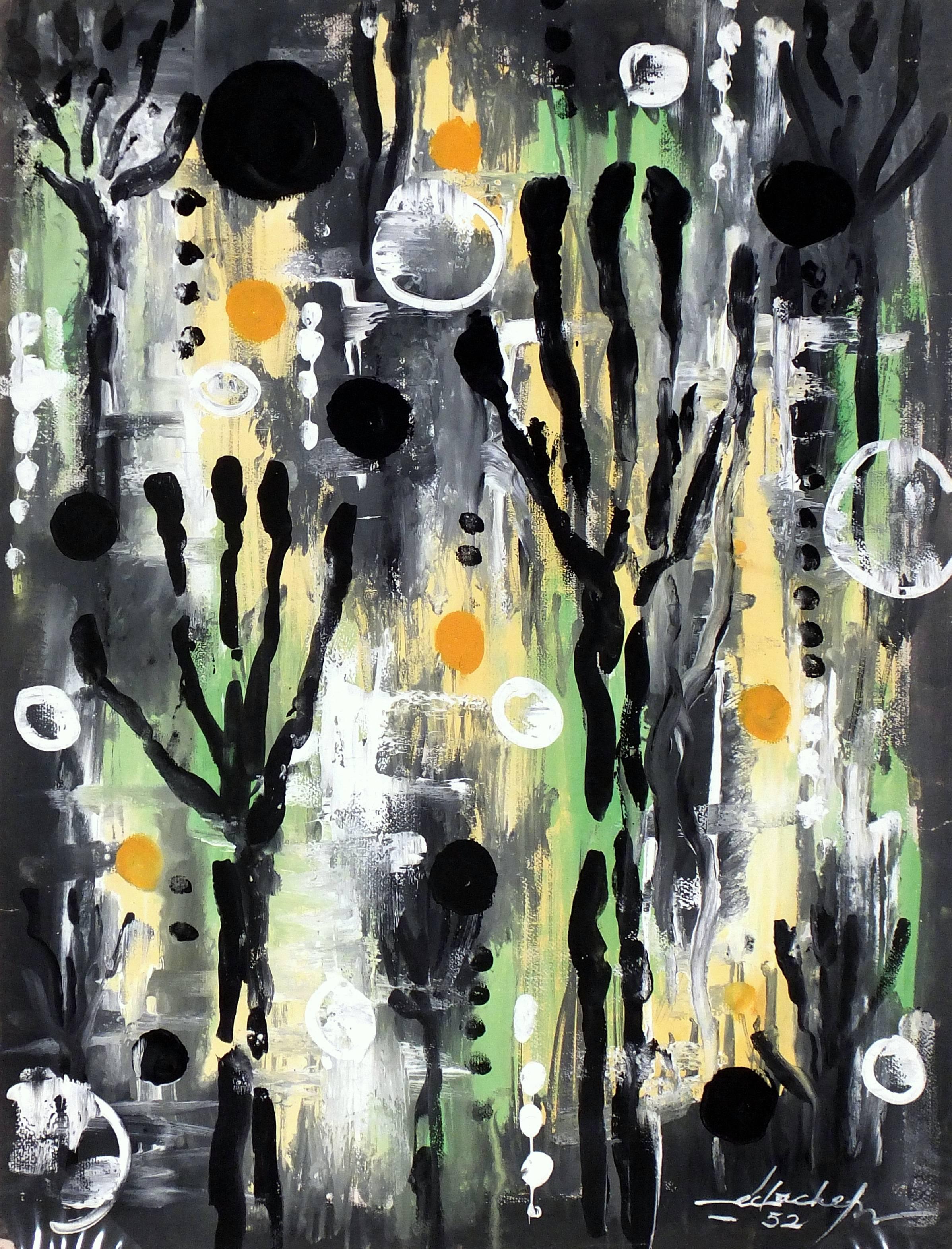 Abstract Painting di Unknown - Pittura astratta