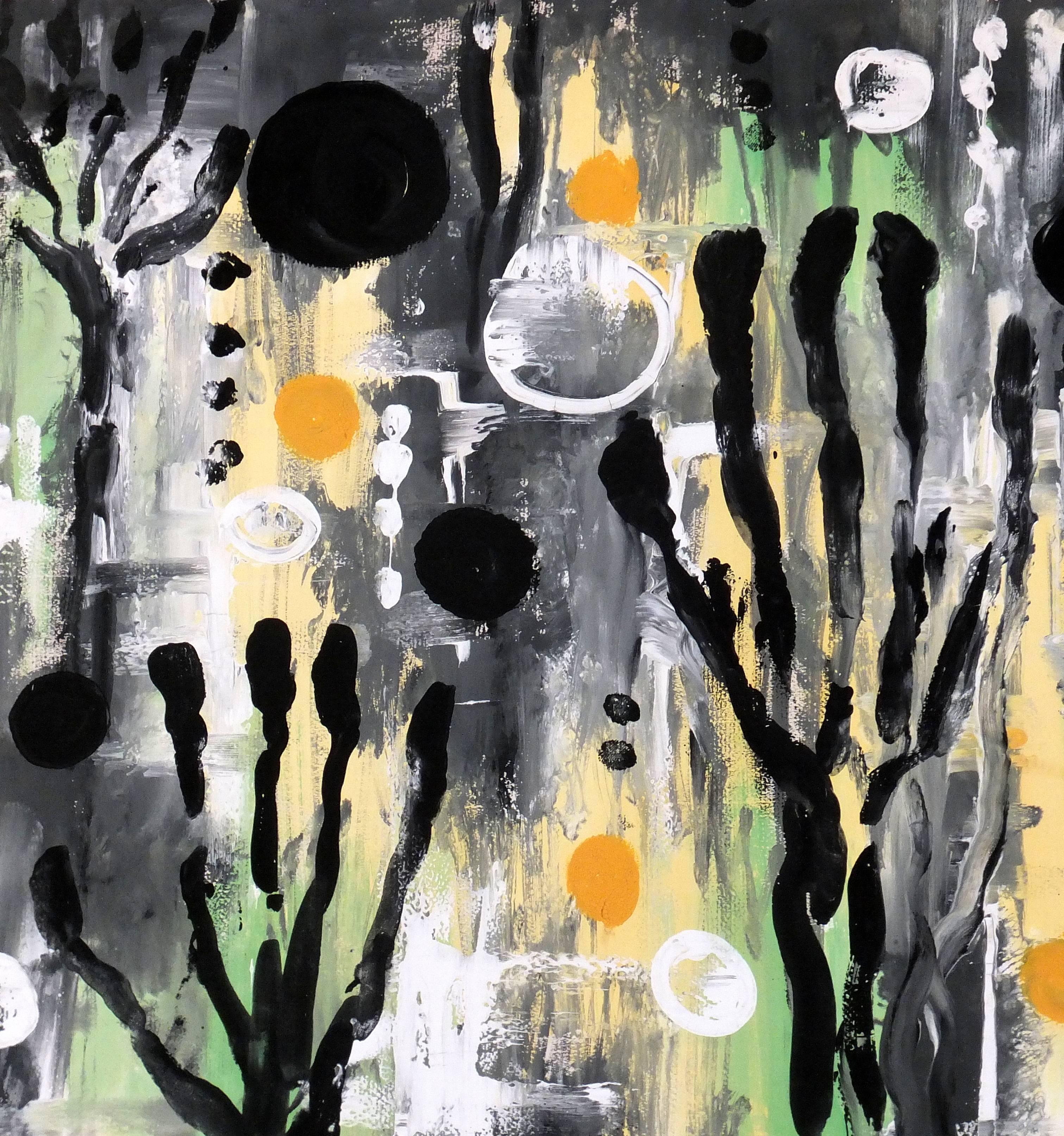 Pittura astratta - Abstract Painting Nero di Unknown