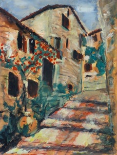 French Rivera Village Street