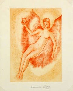 French Etching - Bright Angel