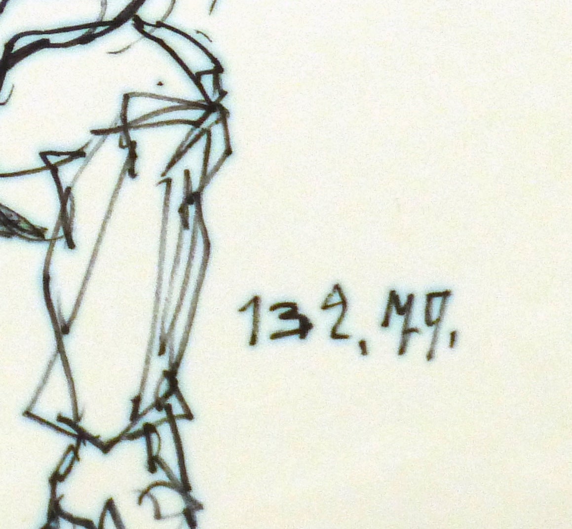 Vintage Ink Sketch - The Guitarist