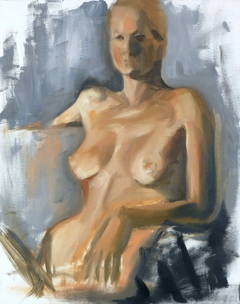 Nude on Canvas