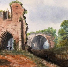 Antiguas ruinas cerca de París