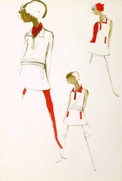 Balmain Fashion Sketch