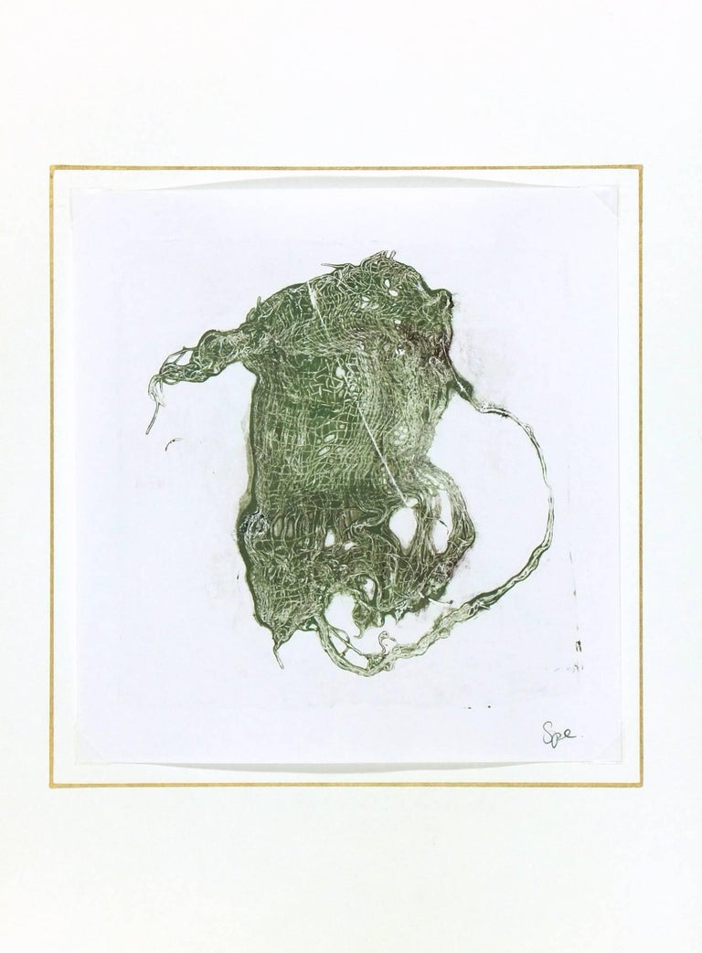 Spe - Modern Abstract in Green at 1stDibs