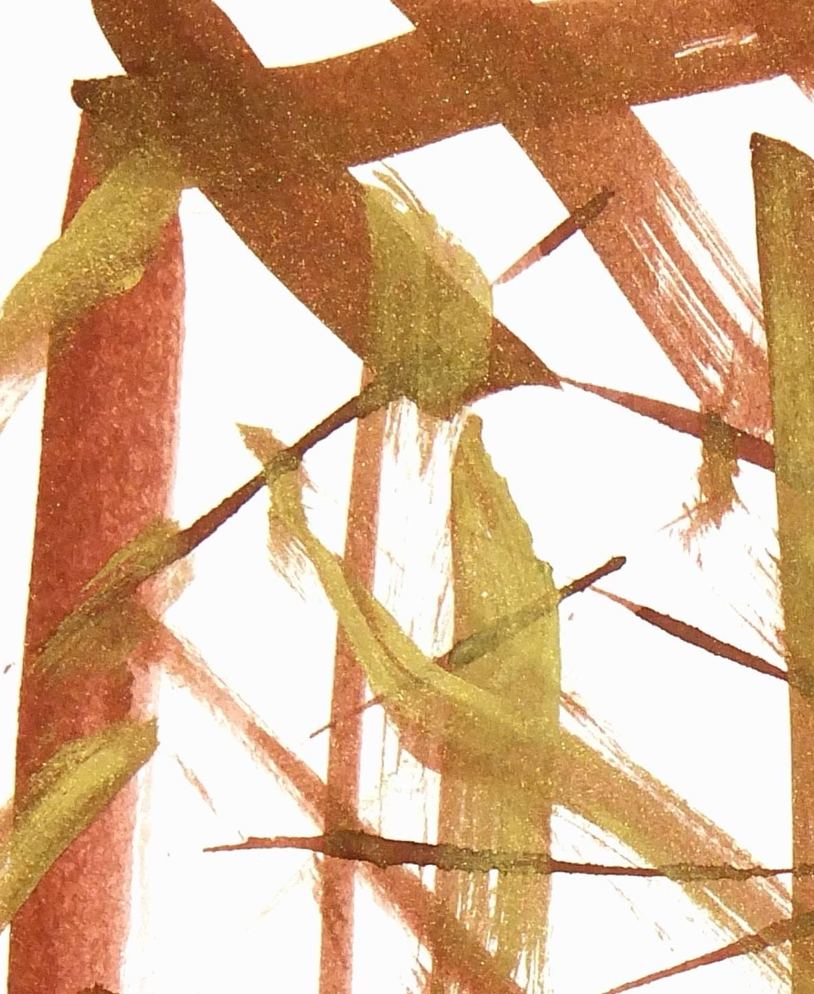 Astratto - Abstract Drawing Marrone di Dante