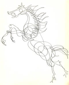 Vintage Abstract Horse