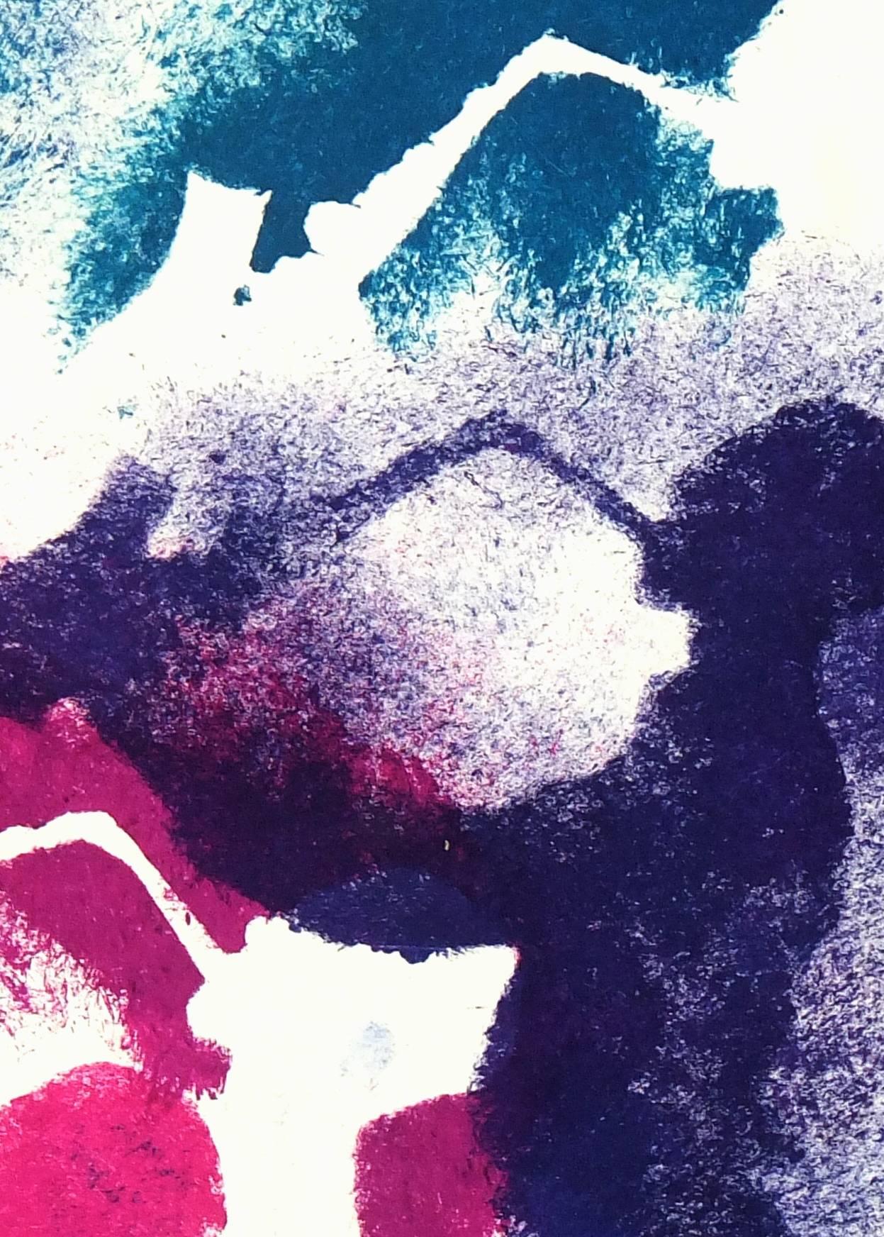 French Abstract - Saxophone Player - Art by Unknown