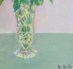 Peinture française - Bouquet de Roses, 1956