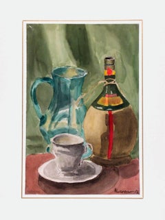 Naturaleza muerta acuarela