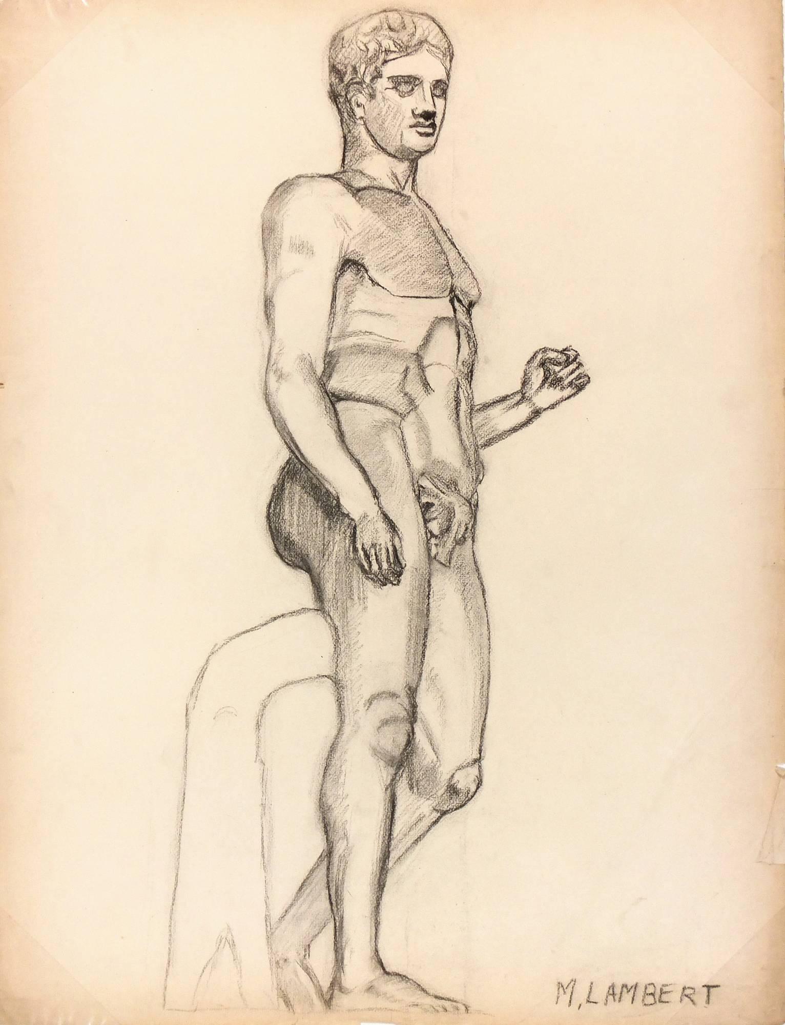 Nude M. Lambert - Nu masculin