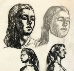 Nude Female Drawing