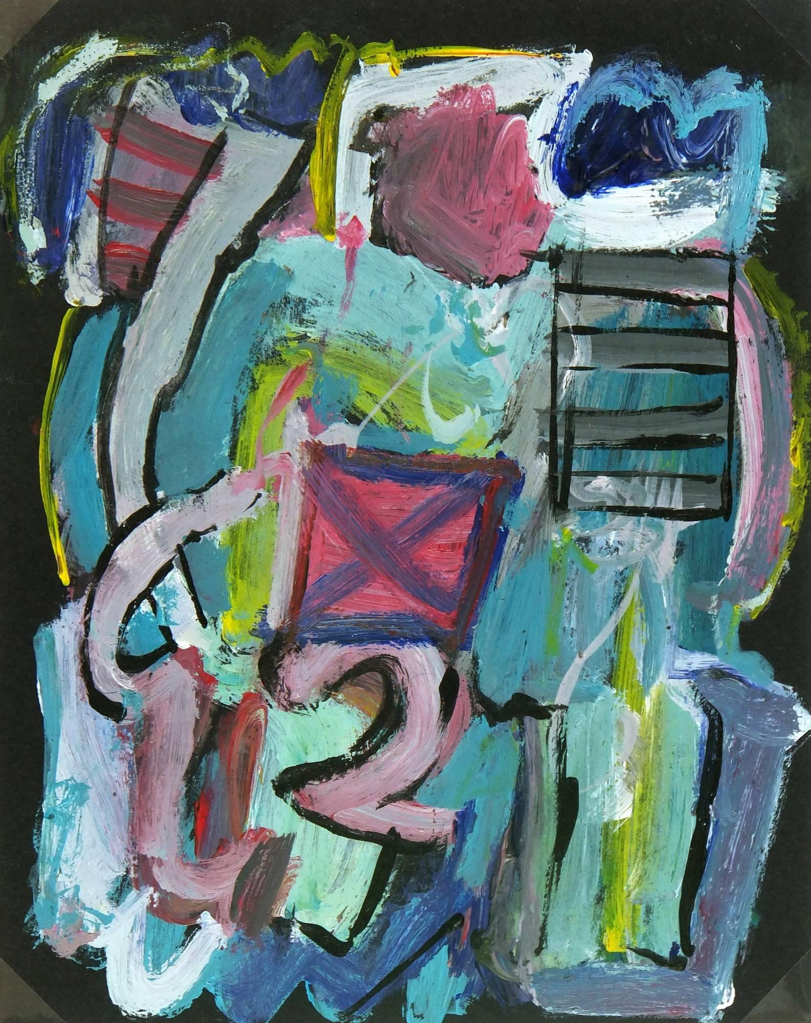 Unknown Abstract Painting - Abstract
