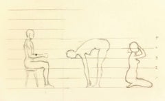 Vintage Nudes - Profile Sketches