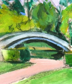 Watercolor Landscape - Bagnols de L'Orne