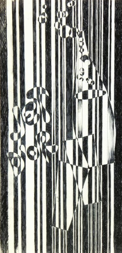 Abstracto en blanco y negro
