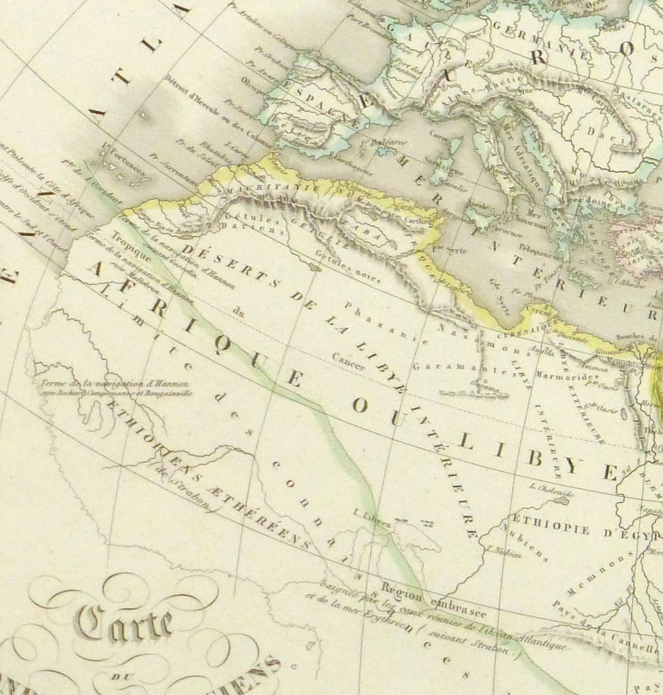 Mappa del mondo antico - Print di Unknown