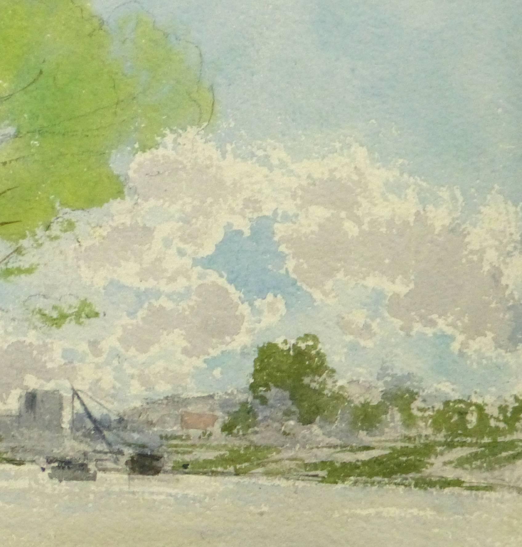 watercolor lazy river