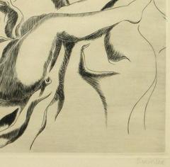 Vintage French Engraving - Sweet Slumber