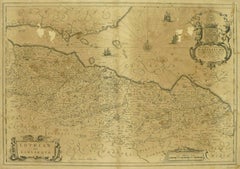 Antique Edinburgh Scotland Map
