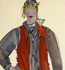 Fashion Sketch - Paris Street Fashion