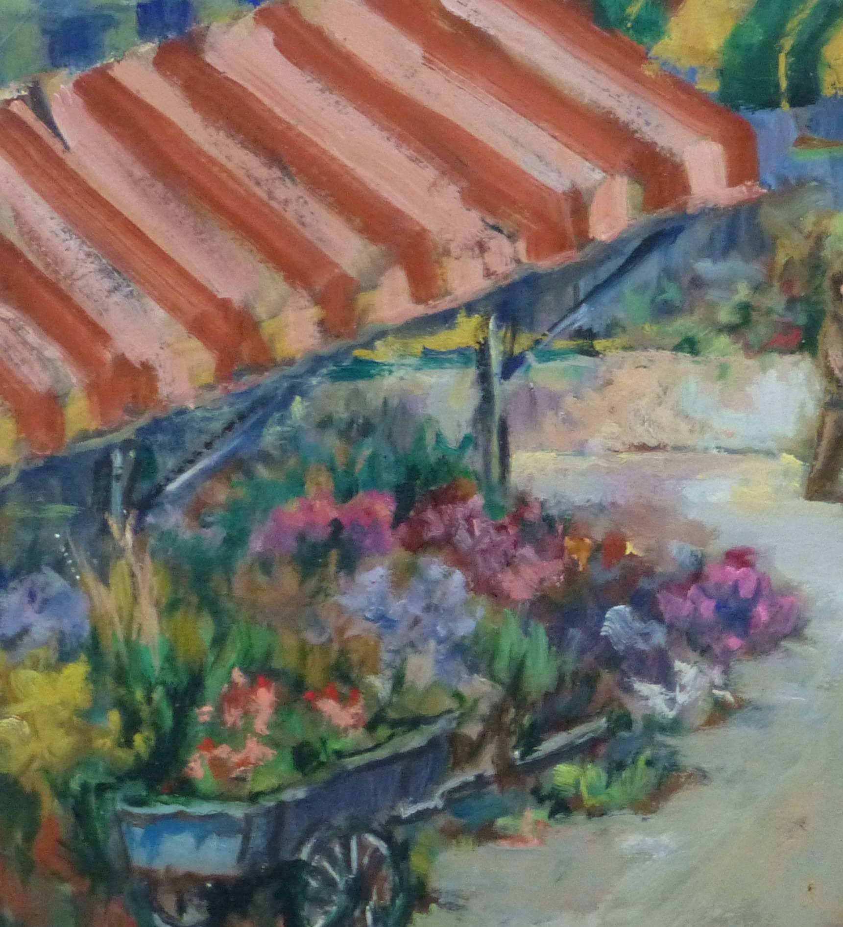 flower market painting