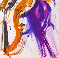 Pintura gouache vintage - El violonchelista