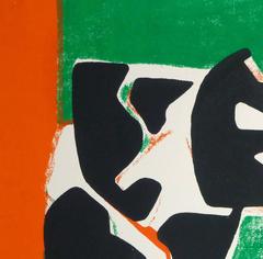 Vintage Abstract Serigraph