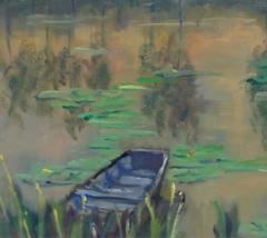 Vintage Oil Landscape - The Glades