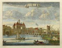 Antique Copper Engraving  - Amsterdam