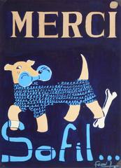 Vintage French Acrylic - Sofil Yarn Advertisement