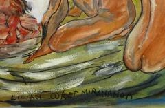 Abstract Female Nude - The Watcher