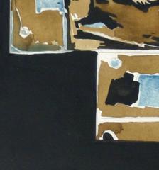 Ink & Watercolor Abstract - Locks